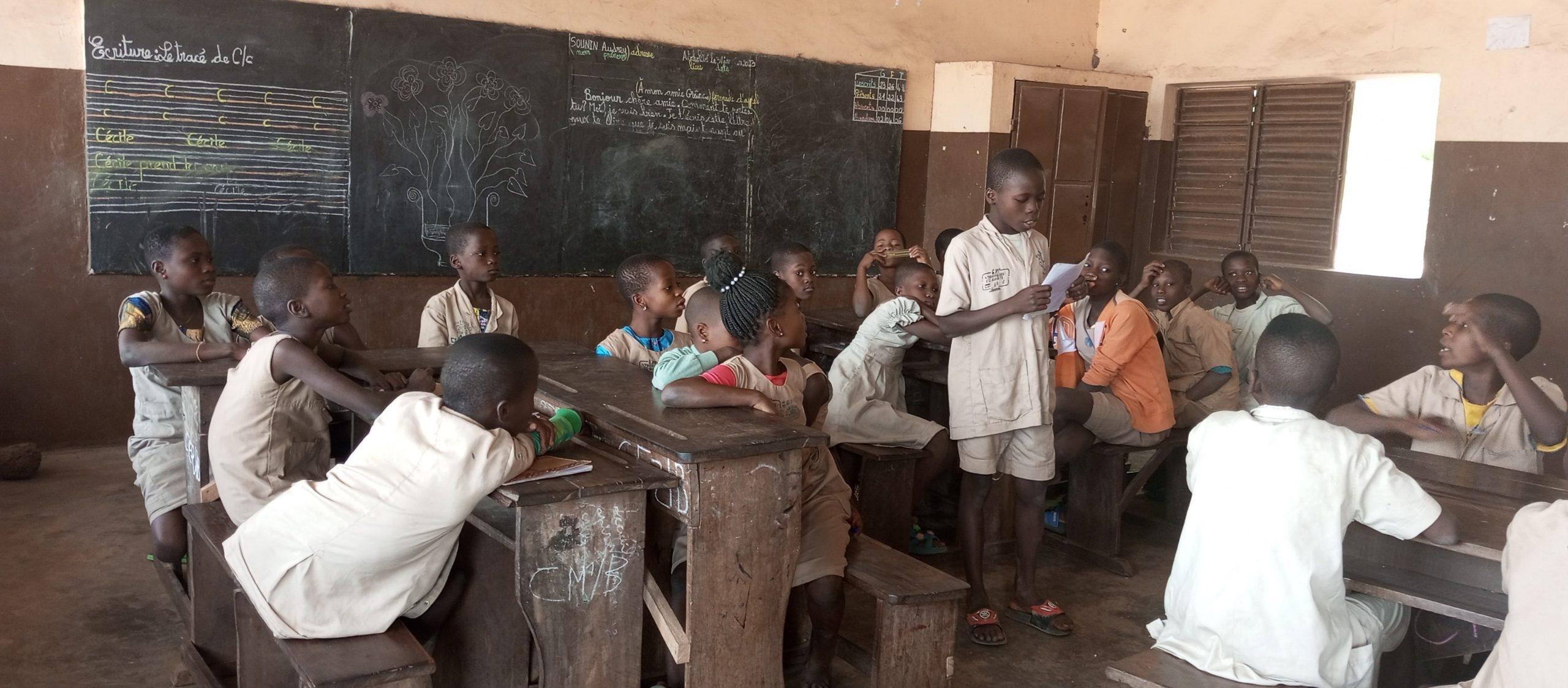 Projet ECSI : Atelier de brainstorming et d'élaboration de projets d'actions dans des écoles de Savalou et Bantè